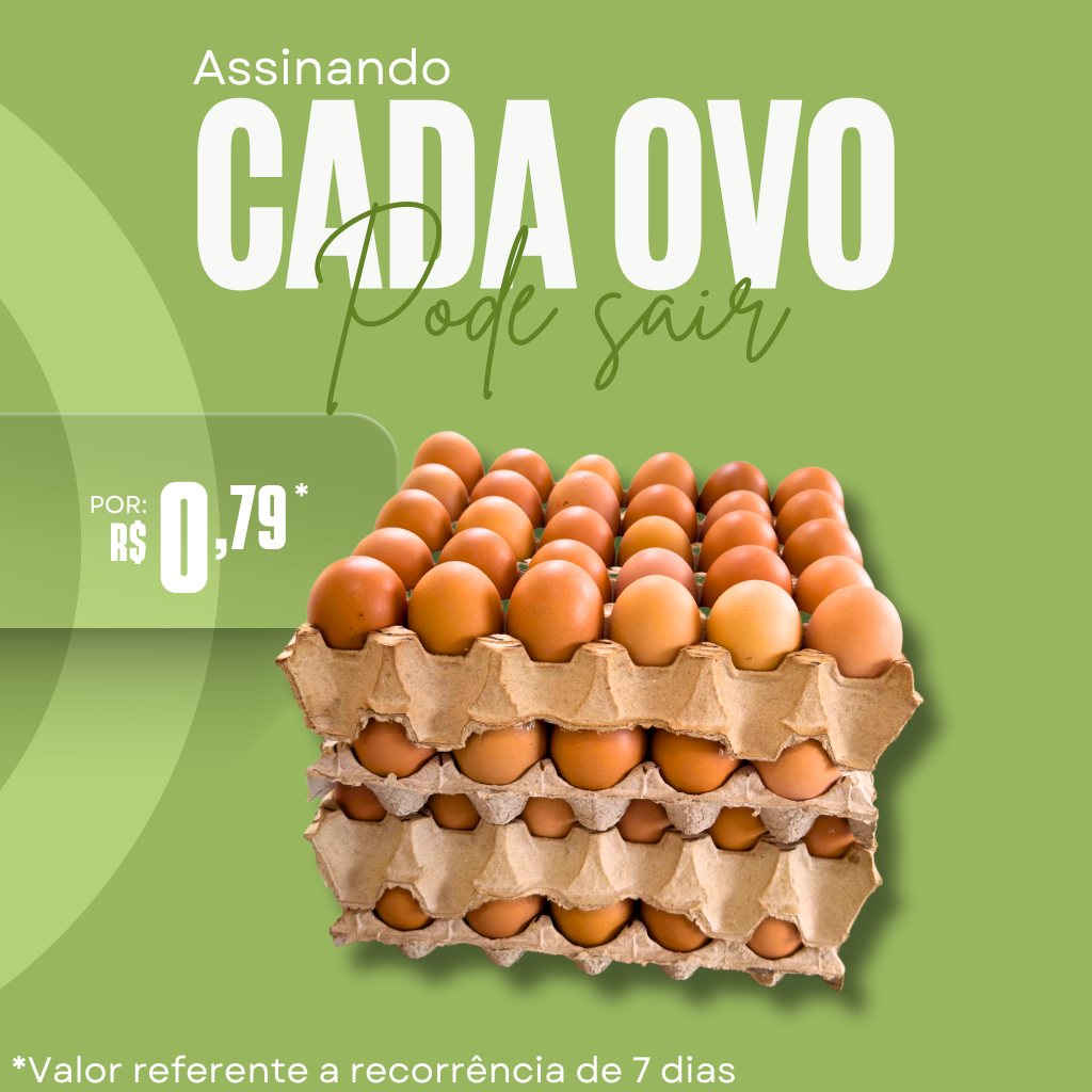 120 ovos caipira