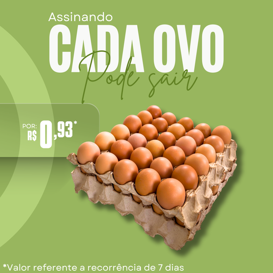 60 ovos caipira